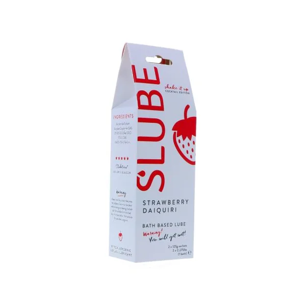 Slube Strawberry Daiquiri Water Based Bath Gel 250g