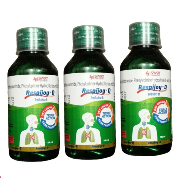SMART RESPIJOY-D SYRUP (100ml Each) (Pack Of 3)