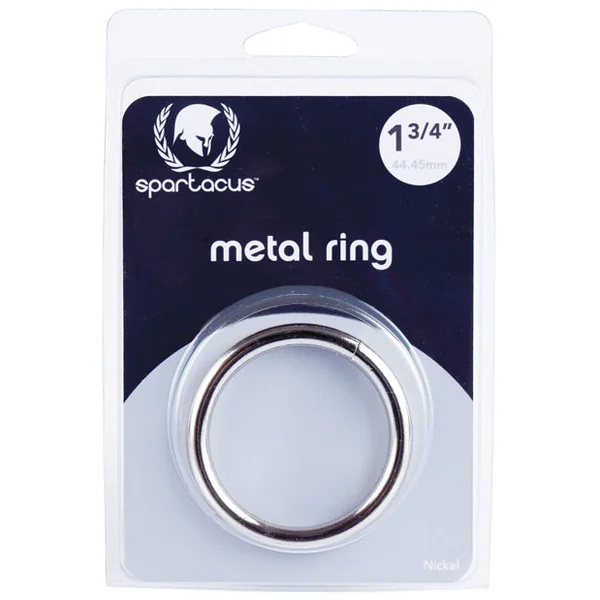 Spartacus 1.75" Nickel Cock Ring