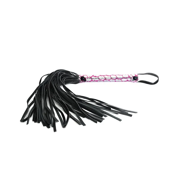 Spartacus Faux Leather Flogger - Pink