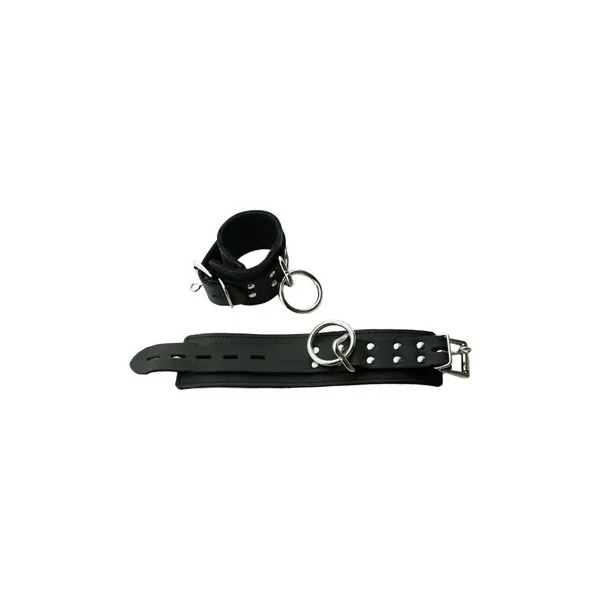 Spartacus Locking Leather Wrist Restraints