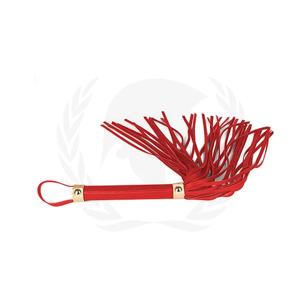 Spartacus Pu Whip - Red