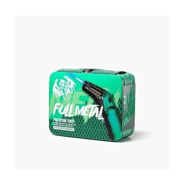 Special Blue Full Metal Torch 2.0 W/ Tin Case Emerald Green