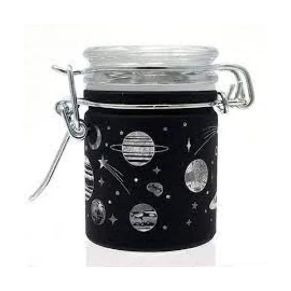 Stash Jar Mini Black Frosted/Galaxy