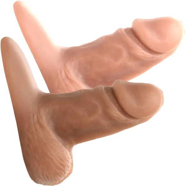 Strap U 3.6" Silicone Packer Dildo