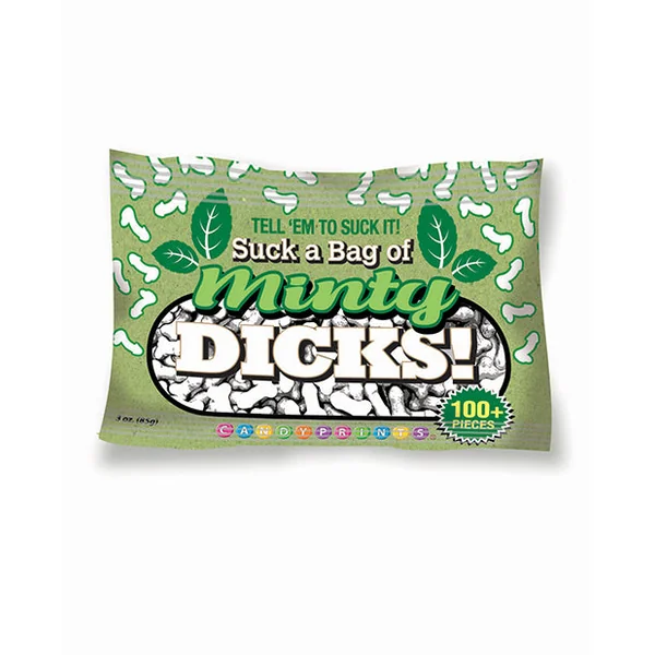 Suck A Bag Of Minty Dicks Bag - 3 Oz