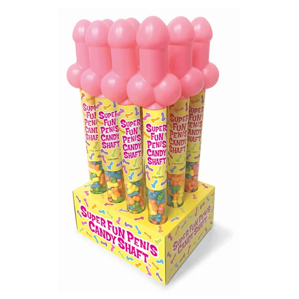 SUPER FUN CANDY SHAFT DISPLAY OF 12