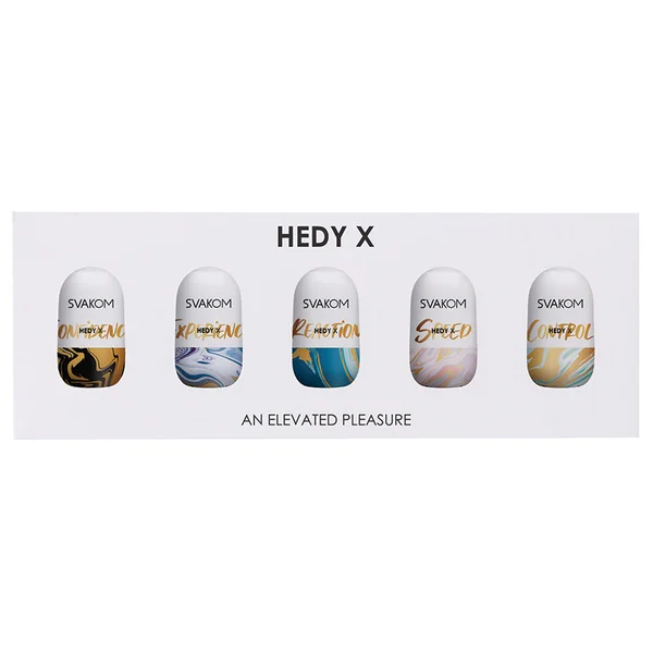 Svakom Hedy X Maturbator Egg (5 Pack)