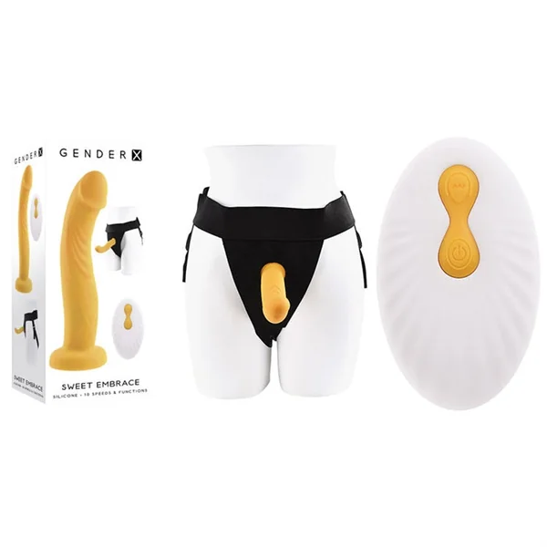 Sweet Embrace Strap On 7" by Gender X