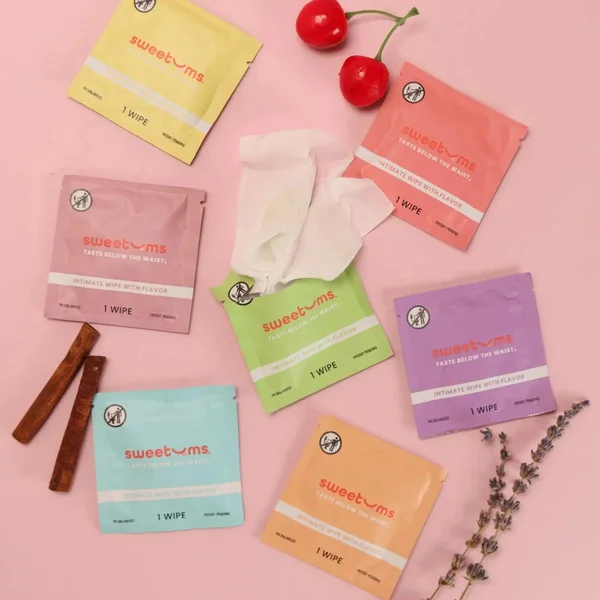 Sweetums® Flavored Intimate Wipes 10 - Pack