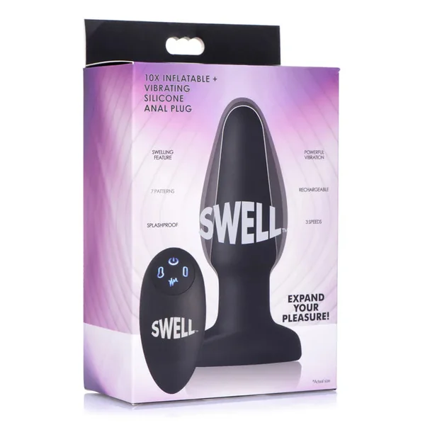 Swell World's 1st Remote Control Inflatable 10X Anal Plug