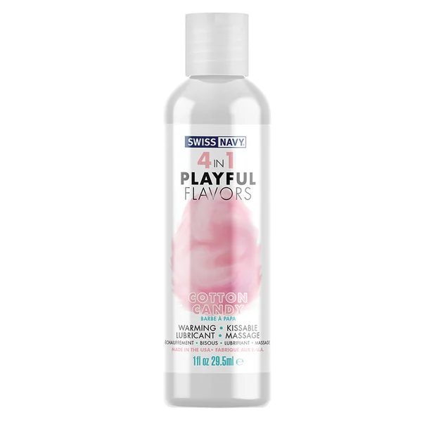 Swiss Navy 4 In 1 Playful Flavors - Cotton Candy 1oz