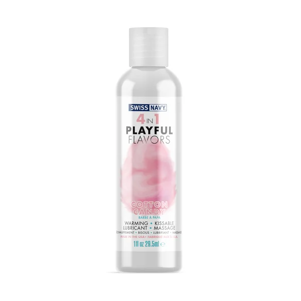 Swiss Navy 4-in-1 Playful Flavors - Cotton Candy 1 Oz