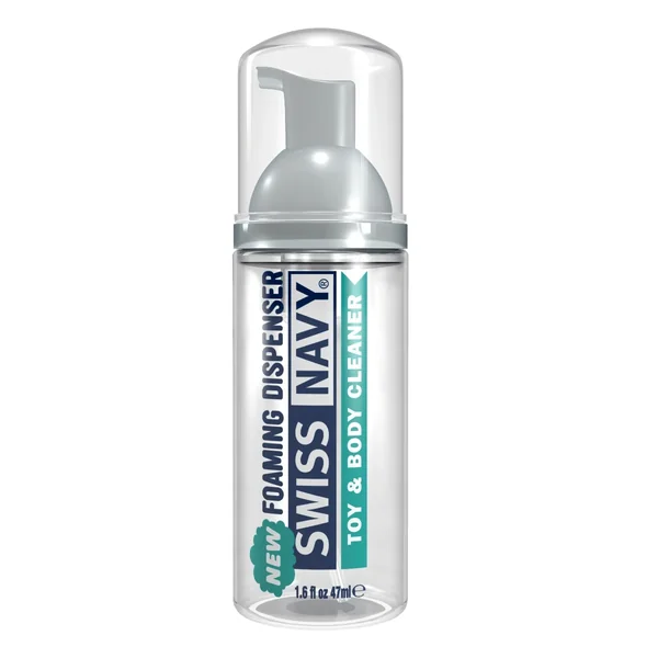 Swiss Navy Toy & Body Cleaner Foaming Dispenser 1.6oz