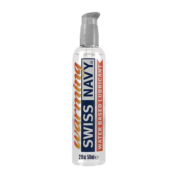 Swiss Navy Warming Water Based Lubricant - 2 Oz