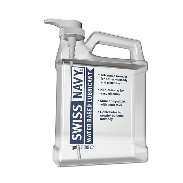 SWISS NAVY WATER BASED LUBE 1 GALLON