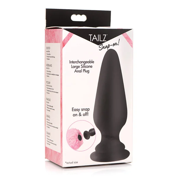 Tailz Snap On Interchangeable Silicone Anal Plug