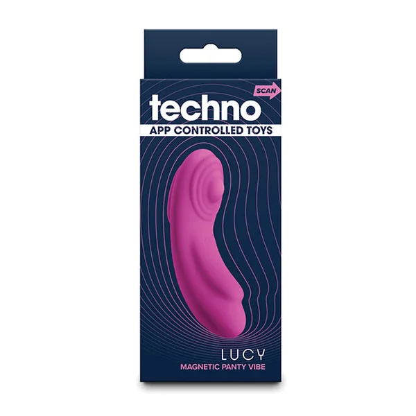 Techno Lucy App Controlled Panty Vibe w/Magnet - Magenta