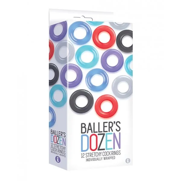 The 9's Baller's Dozen Cock Ring Set
