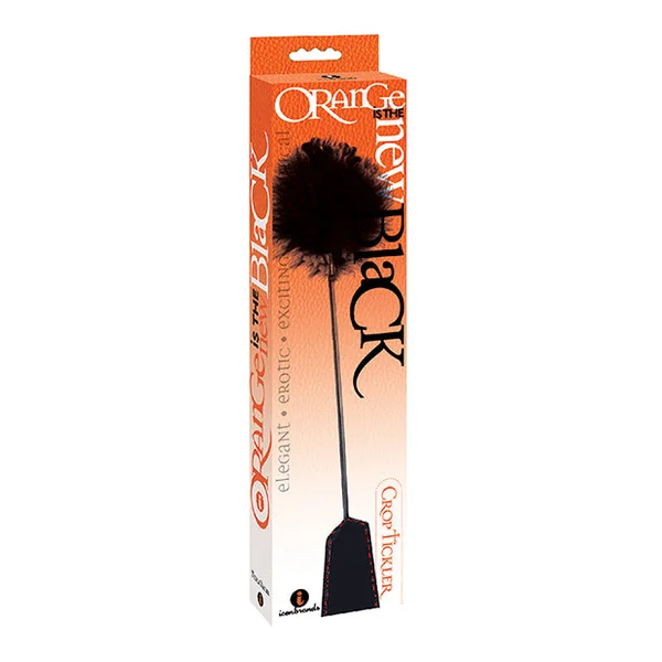 The 9's Orange Is The New Black Riding Crop & Tickler
