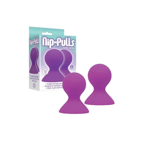 The 9’s Silicone Nip-Pulls, Violet