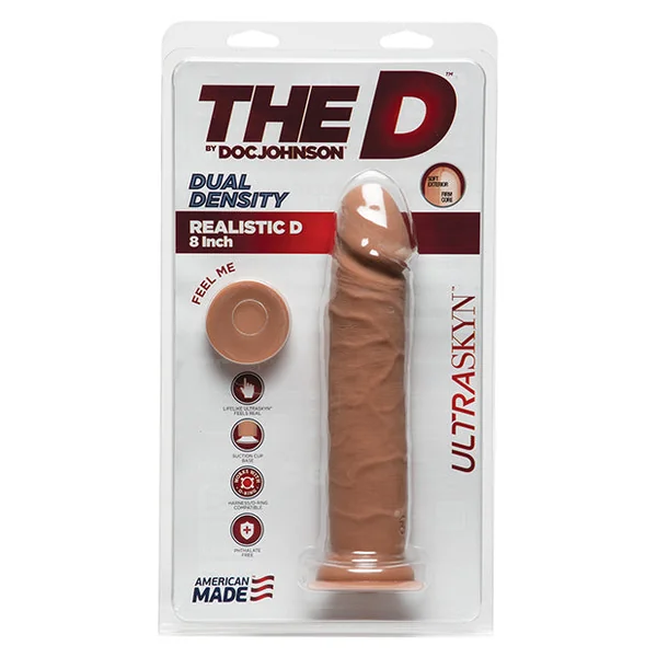 The D 8 Inch Realistic Dildo
