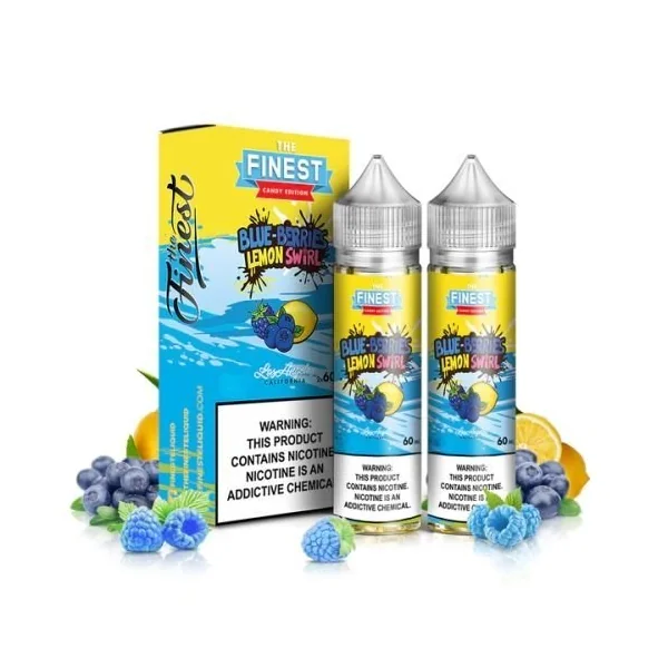 The Finest 2pc Candy Edition Blueberries Lemon Swirl 6mg