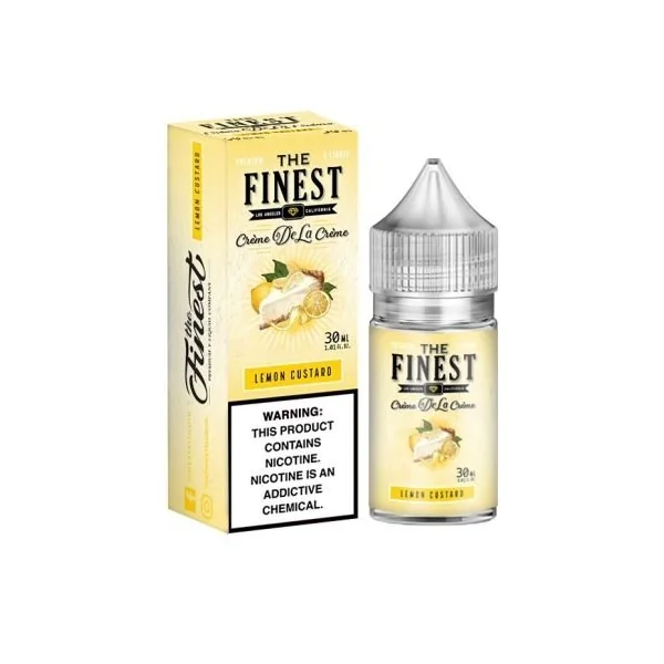 The Finest Nic Salt Creme Edition Lemon Custard 50mg