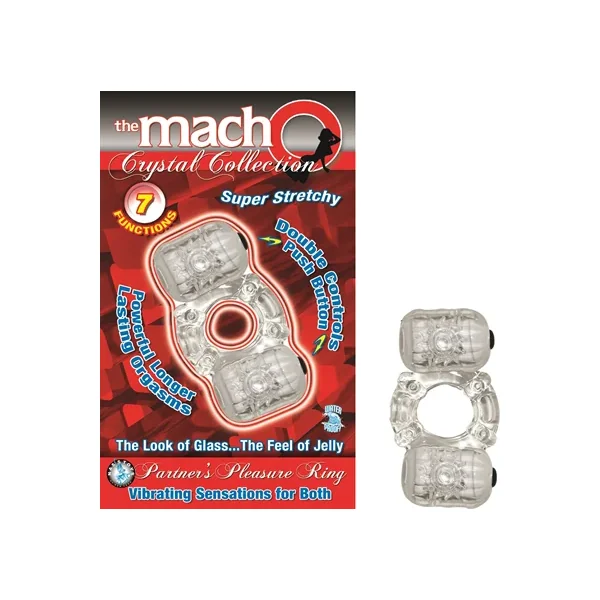 The Macho Crystal Collection-Super Stretchy Double Controls