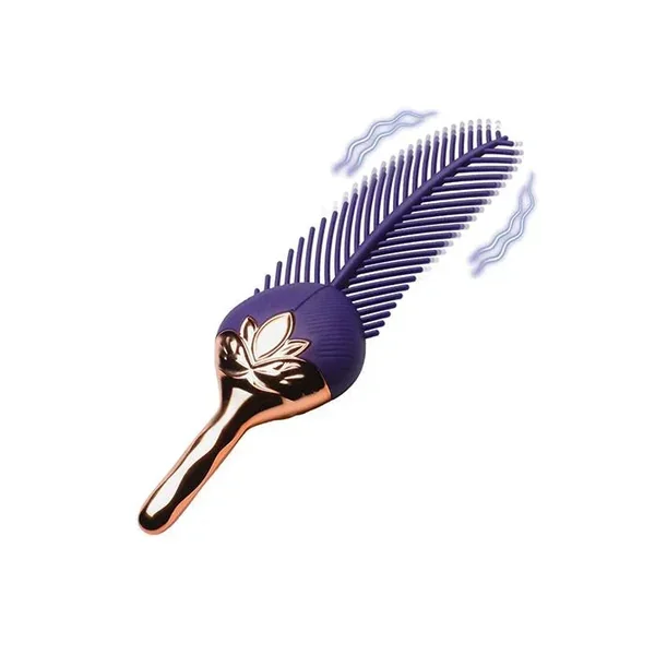 The Tickler Vibrating Silicone Feather