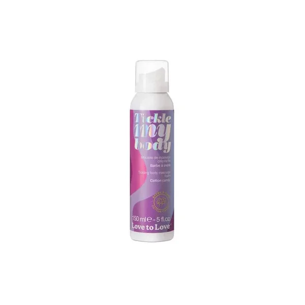 Tickle my Body Massage Foam Cotton Candy by Love to Love