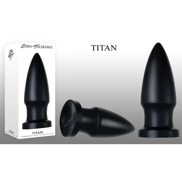 Titan Huge Anal Plug 9.25" by Zero Tolerance
