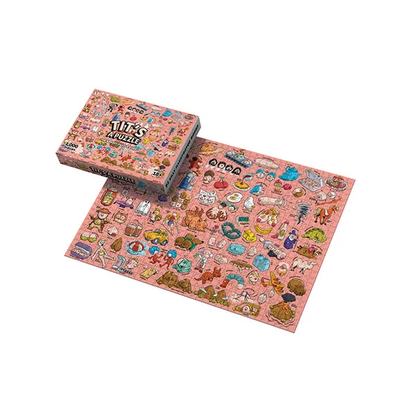 Tit's A Puzzle 1000 Piece Boob Themed Puzzle