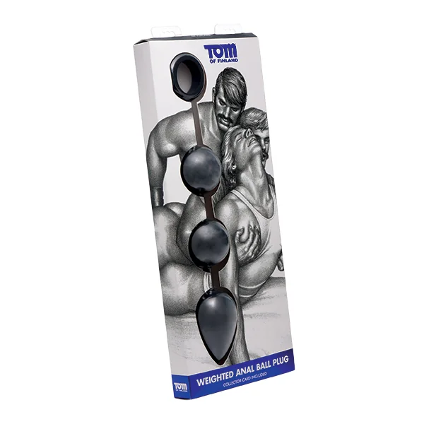 TOM OF FINLAND LG SILICONE WEIGHTED ANAL BALL PLUG