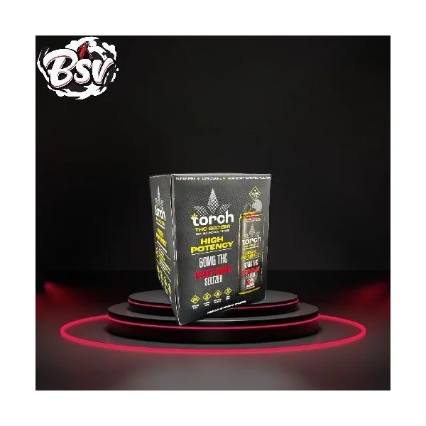 Torch Hemp Seltzer High Potency 60mg Cherry Limeade