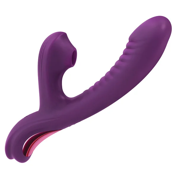 Tracy's Dog Beta Rabbit 3-in-1 Sucking, Swing Rabbit Vibrator