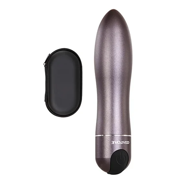 Travel Gasm Rechargeable Bullet – Gun Metal