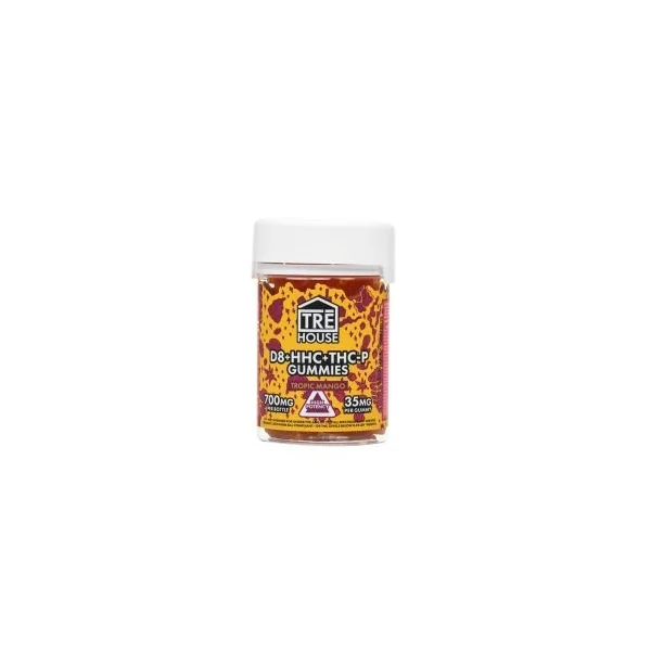 TRE House Delta 8 Gummies + HHC + THC-P – Tropic Mango