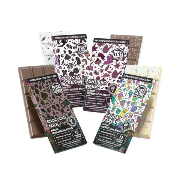 TRE House Magic Mushroom Chocolate Bar Chocolate Crunch