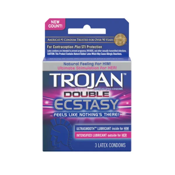 Trojan™ Double Ecstasy Condoms