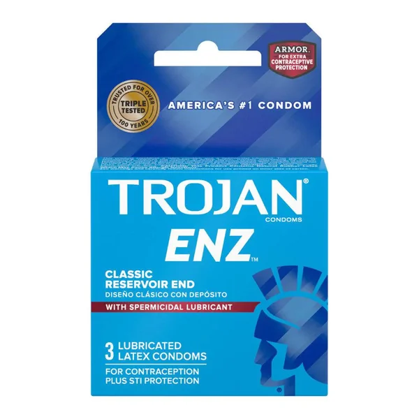 Trojan™ ENZ Armor Spermicidal Condoms