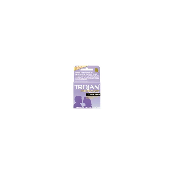 TROJAN HER PLEASURE 3 PK
