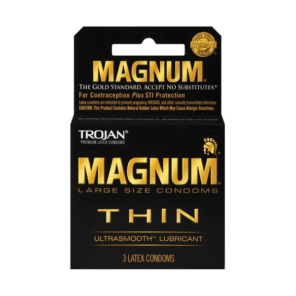Trojan Magnum Thin - 3 Pack