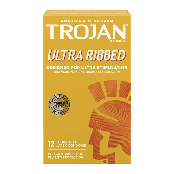 Trojan™ Ultra Ribbed Condoms