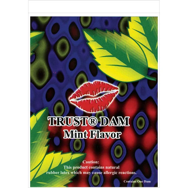 Trust Dam Latex Dental Dam - Mint