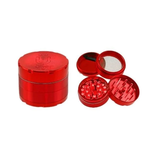 Uber Grinder 4pc CNC 50mm 2in Red