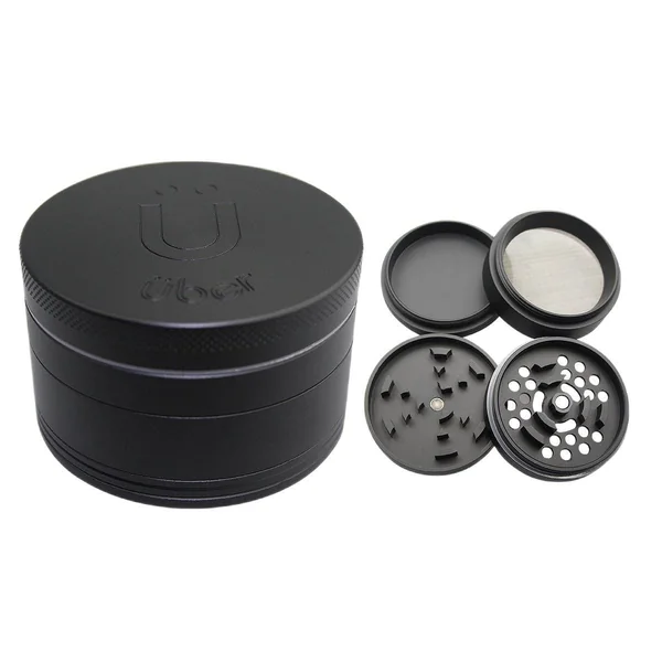Uber Grinder 5.0 2.5in 5pc 63mm CNC Matte Black