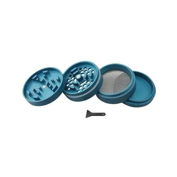Uber Grinder 5.0 None Stick 4pc 2.5in 63mm Matte Light Blue