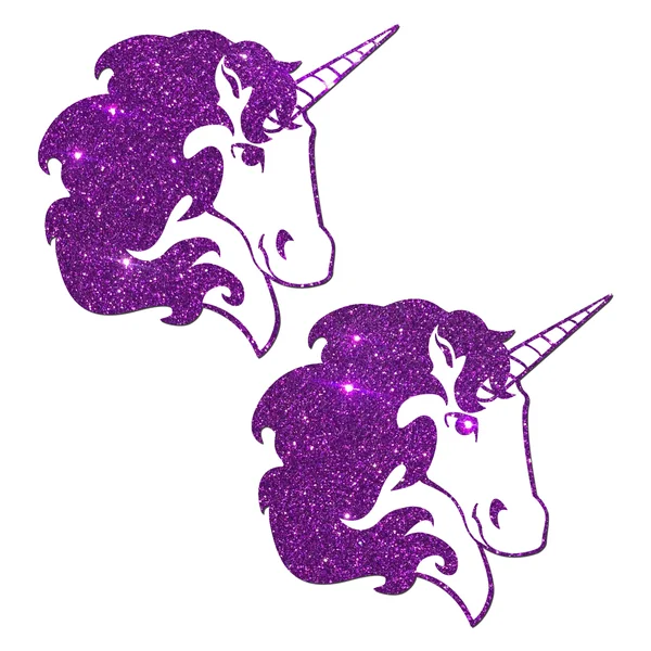 UNICORN PURPLE GLITTER