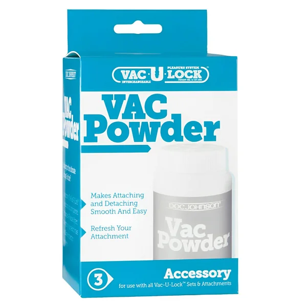 Vac-u-lock Powder Lubricant - White